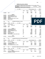 Analisis de Costos Unitarios