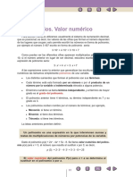 Teoría Polinomios y Fracciones Algebraicas Parte I