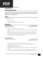 Britney Sawyer Resume