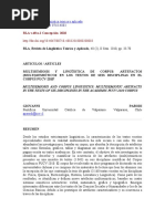 Parodi, G. (2010) - Multisemiosis y Lingüística de Corpus Artefactos (Multi) Semióticos