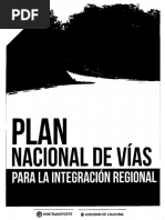 Plan Nacional de Vías para La Integración Regional - PNVIR