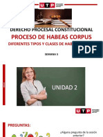 Tipos y Clases de Habeas Corpus