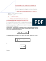 Despacho Económico de Unidades Térmicas 1