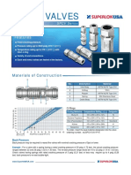 Válvula Check SPCV - Datasheet