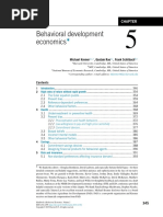 Behavioral Development Economics: Michael Kremer, Gautam Rao, Frank Schilbach