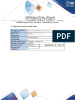 Guia de Actividades y Rubrica de Evaluacion-Tarea 3. Análisis Operaciones Unitarias Con Fluidos y Sólidos