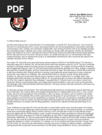 Letter of Recommendation For DR