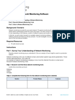 10.4.10 Lab - Research Network Monitoring Software