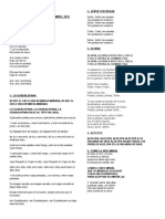 Esquema Misa 12 de Diciembre 2019