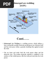 Submerged Arc-Welding (SAW)