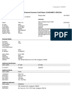 Enhanced Consumer Credit Report 2019