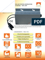 Sun Sine Smart Solar Power Generator/ Micro Inverter - "SPG 350"