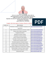 Links For Video Lectures at YouTube On Veterinary Obstetrics by Prof G.N.Purohit