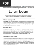 The Lorem