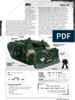 m1180096 Space Marines Datasheet - Land Raider Ares