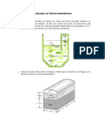 Problemas de Presion Manometrica PDF