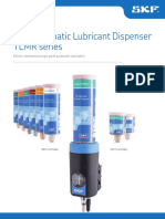 SKF Automatic Lubricant Dispenser TLMR Series: Electro-Mechanical Single Point Automatic Lubricators