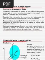 Movimiento en El Plano