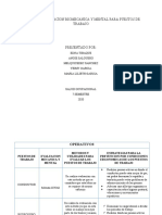 Matriz de Evaluacion Biomecanica y Mental para Puestos Detrabajo Actividad 6