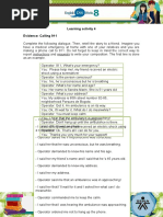 Learning Activity 4 Evidence: Calling 911