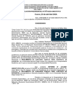 Reglamento de Concurso Público para Contrato de Docentes