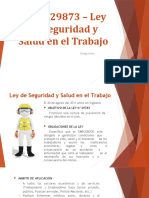 Ley N°29873 - Ley de Seguridad y Salud