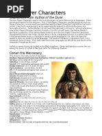 (Conan RPG) Characters - From - Xuthal - of - The - Dusk