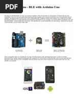 Bluno - BLE With Arduino Uno