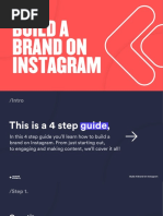 Build A Brand On Instagram