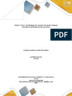 Unidad 1 Paso 2 Psicofisiología de La Atención, Percepción y Memoria