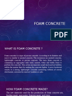 Foam Concrete