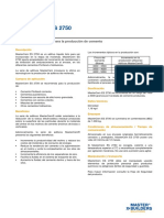 Basf Mastercem Es 2750 Tds PDF