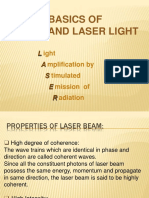 Basics of Laser and Laser Light: L A S E R