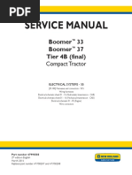 Service Manual: Boomer 33 Boomer 37 Tier 4B (Final)