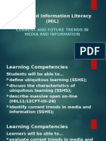 Media and Information Literacy (MIL)