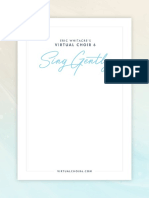 EricWhitacre SingGently Score PDF