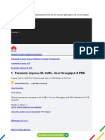 1 Parameter Improve DL Traffic, User Throughput & PRB: Read Our Privacy Policy
