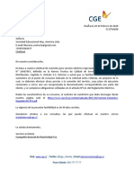 Certificado Factibilidad Especial Mayor 8,8 KW