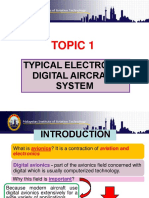 Topic 1 - Typical Electronic Digital Aircraft System PDF