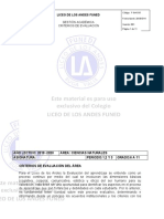 Criterios de Evaluacion Ciencias Naturales 2019-2020