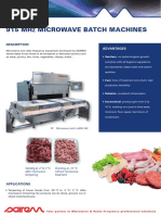 915 MH Microwave Batch Machines: Description