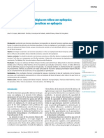 Evaluacion Neuropsicologica en Niños Con Epilepsia Lobulo Temporal Atencion y Funciones Ejecutivas