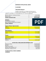 Declaracion de Renta Laboral Darisney Gomez Suarez