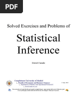 Solved Exercises and Problems of Statist PDF