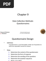 Ch09 Data Collection Methods