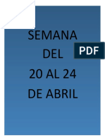 Preguntas de 1 y 2 Grado de Primaria Del 20 de Abril Al 8 de Mayo