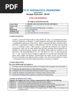 Institute of Aeronautical Engineering: Dundigal, Hyderabad - 500 043