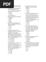 Question Problems - Communications