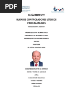 Guía Docente Controles Lógicos Programables 2020 1 Sem PDF