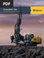 Powerroc T50: Surface Drill Rig For Quarrying and Open Pit Mining